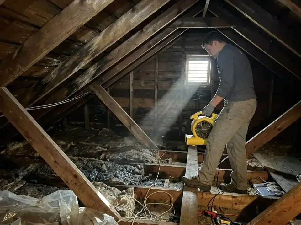 attic-water-damage-drying-proc-007 — frequently asked questions, Emergency Water Extraction & 24/7 Flood Response in Baldwyn…
